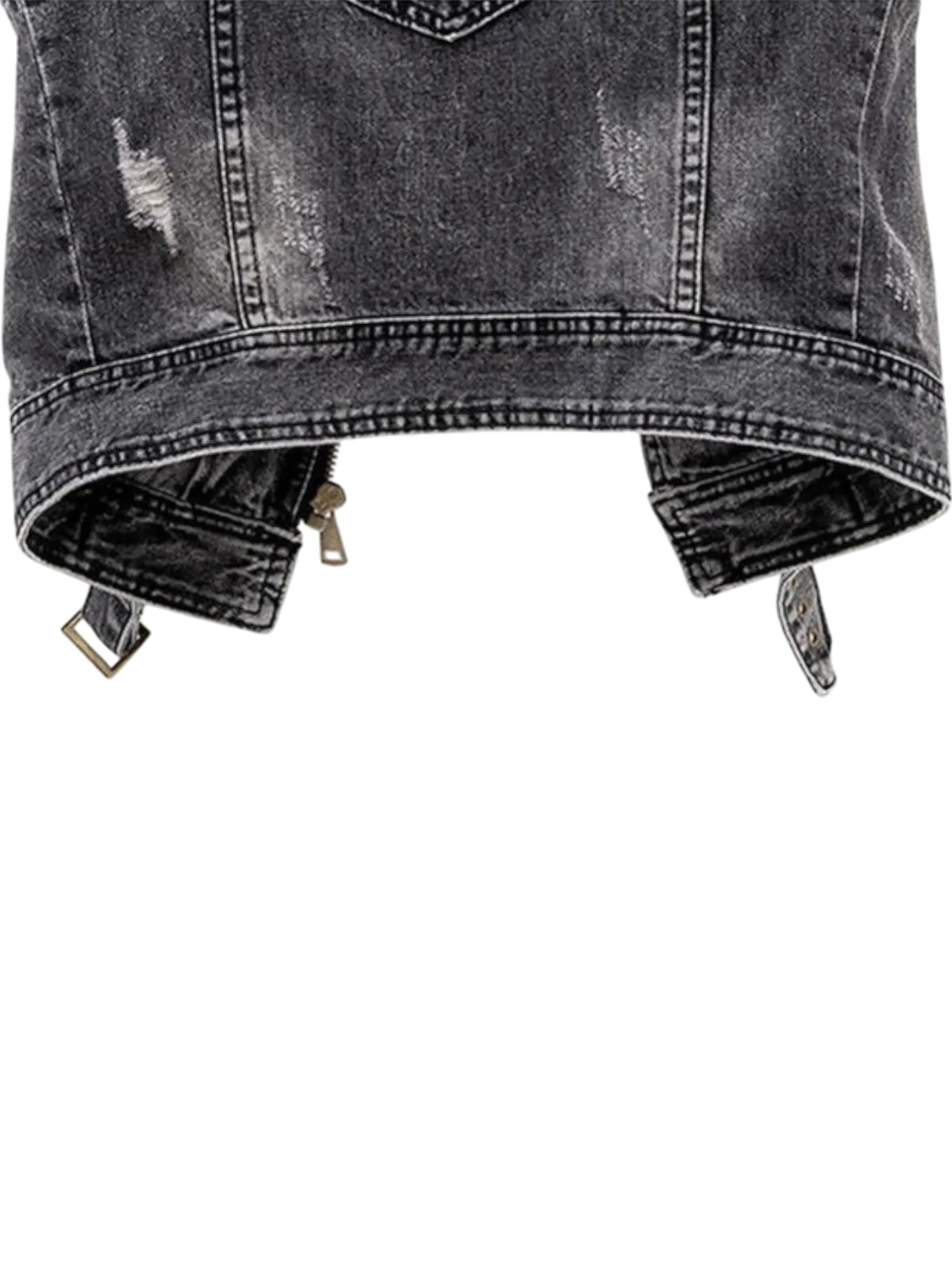 Ruby Denim Waistcoat