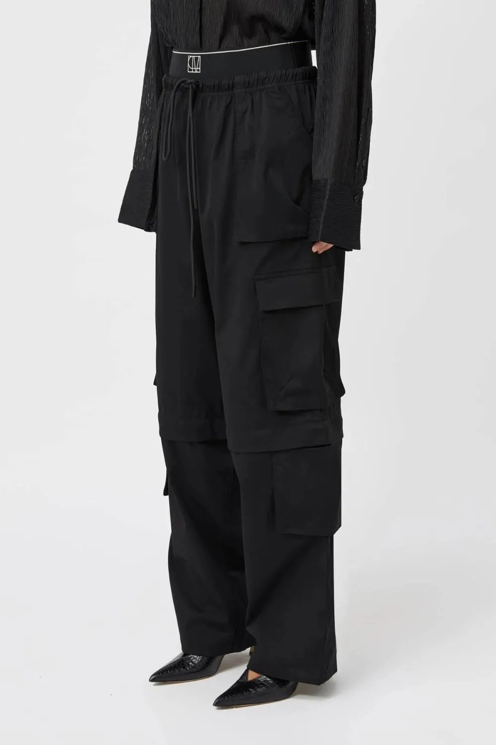 Soraya Cargo Pant | Black
