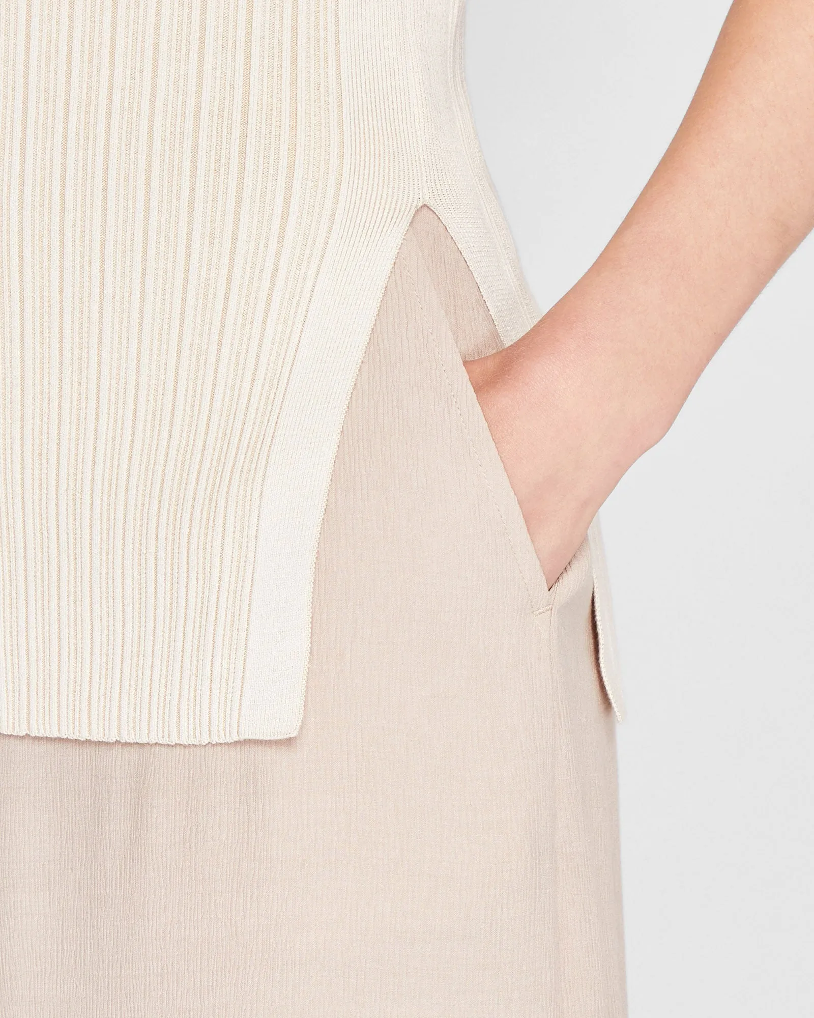 Square Neck Striped Tank