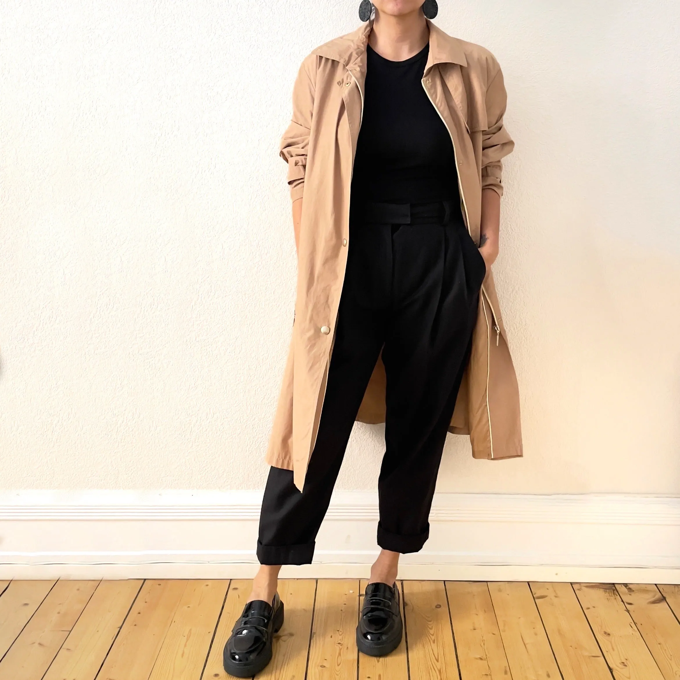 Vintage Beige Trenchcoat - DinoModa