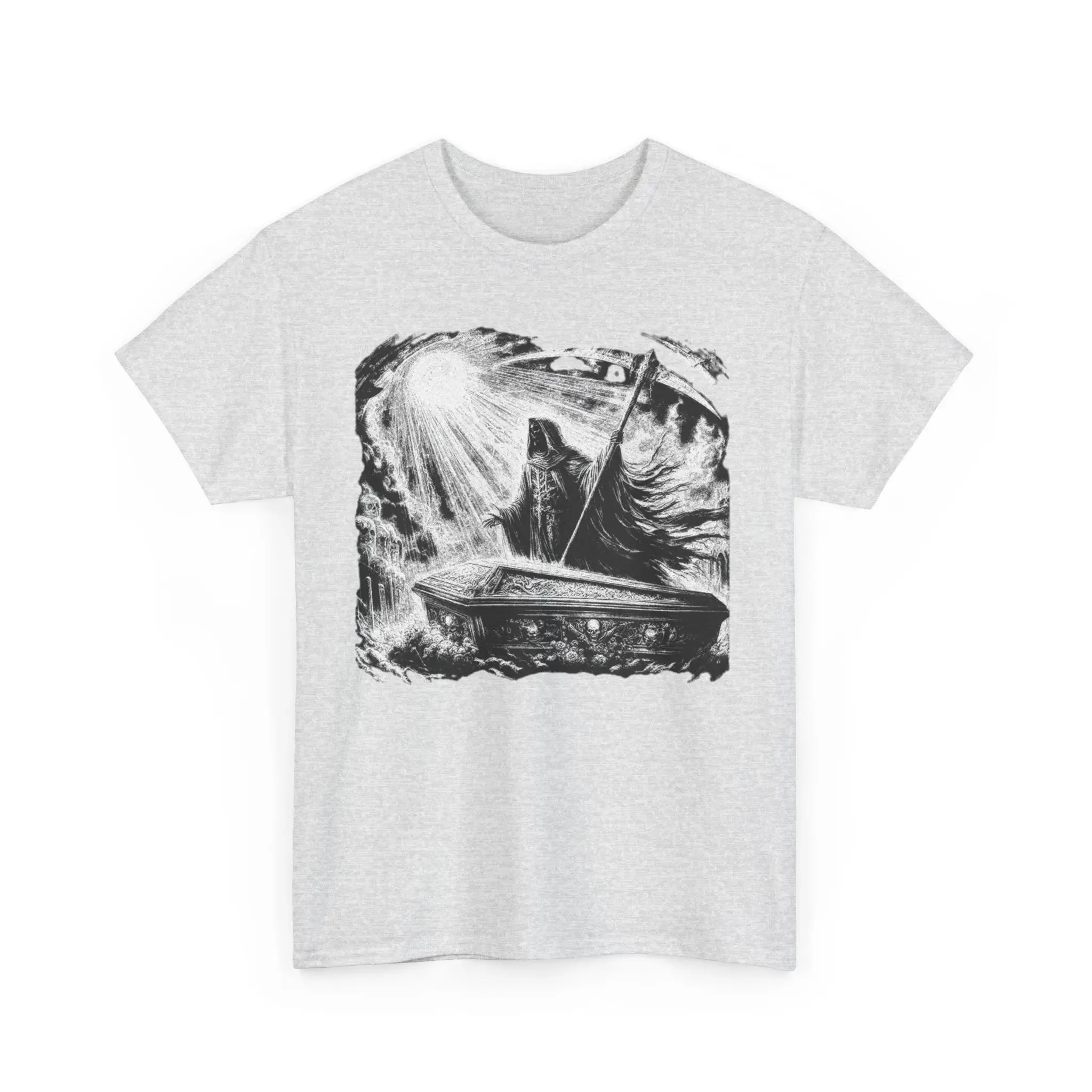 Vintage Grunge Reaper Graphic Tee