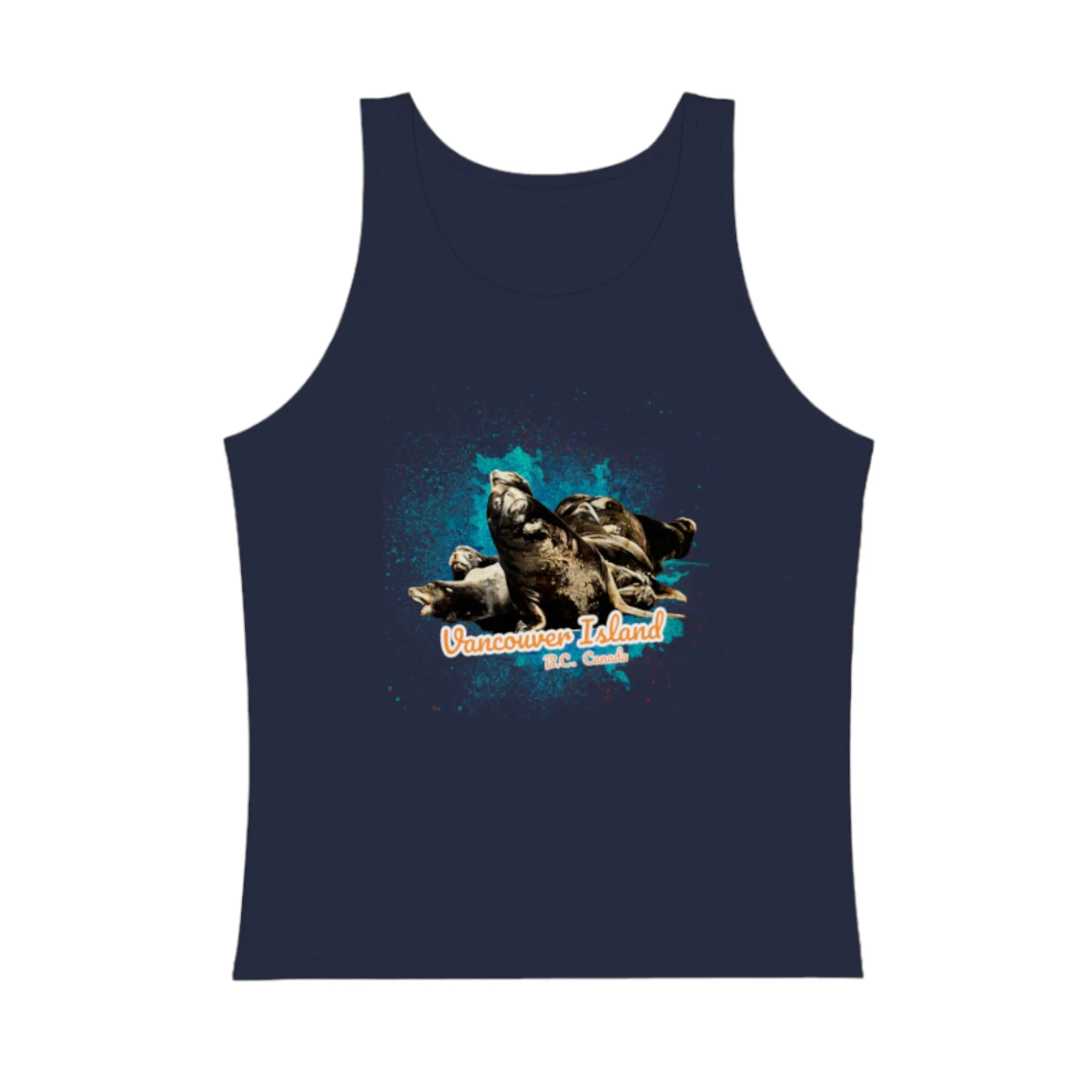 What's Up? Sea Lions Vancouver Island BC Canada Premium Unisex Tank Top
