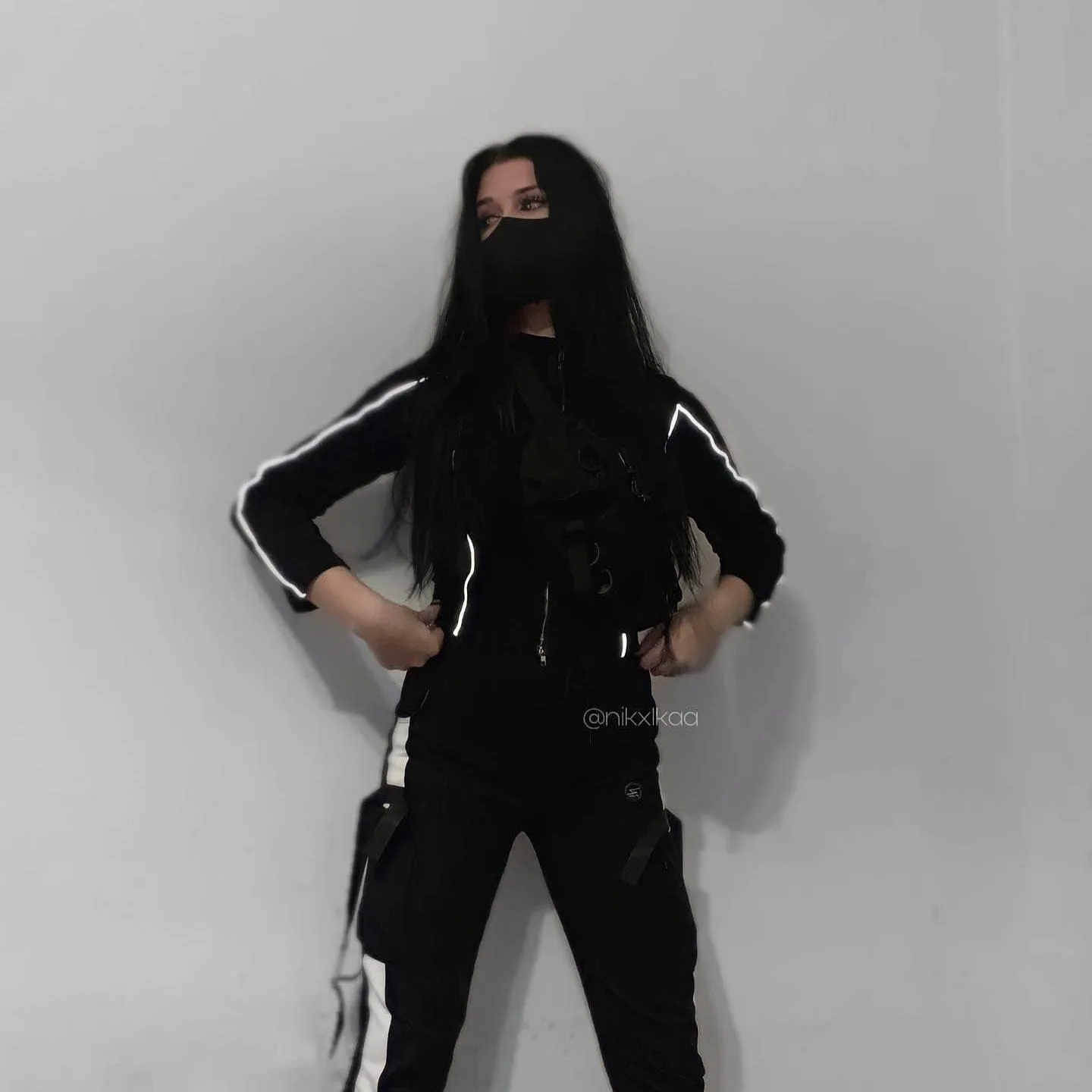 Women's Grunge Turn-down Collar Zipper Shirts