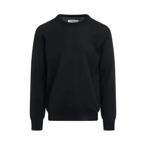Work in Progress Knit Sweater in Black